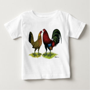 Gamefowl Pair Baby T-Shirt
