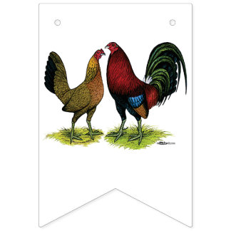 Gamefowl Pair Bunting