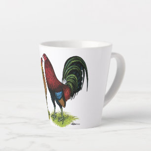 Gamefowl Pair Latte Mug