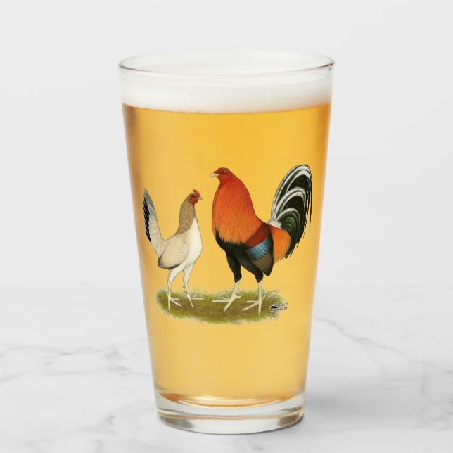 Gamefowl Wheatens Glass (Front Filled)