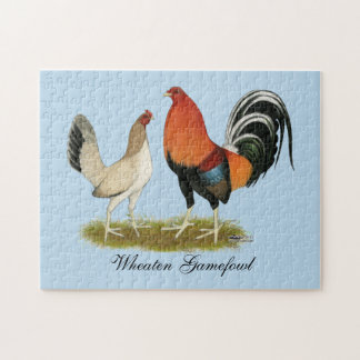 Gamefowl Wheatens Jigsaw Puzzle