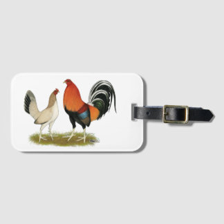 Gamefowl Wheatens Luggage Tag