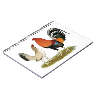Gamefowl Wheatens Spiral Notebook