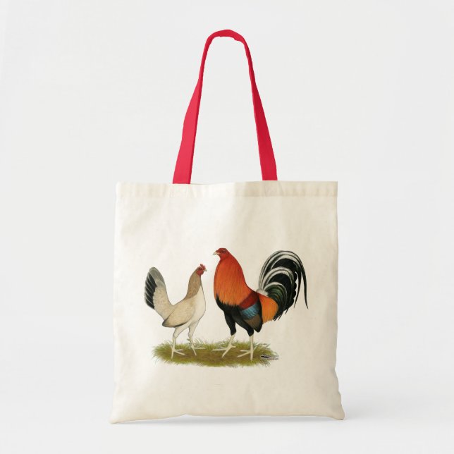 Gamefowl Wheatens Tote Bag (Front)