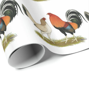 Gamefowl Wheatens Wrapping Paper