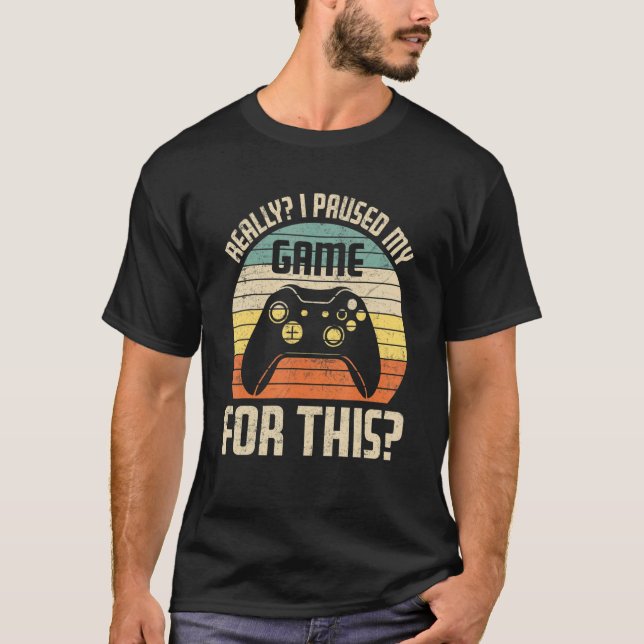 Gameholic Video Gamers Online Gaming Developer Gam T-Shirt (Front)