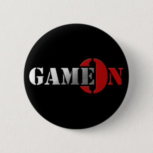 GameOn Netowrk Logo 6 Cm Round Badge