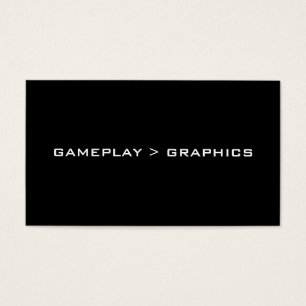 Gameplay > Graphics. Black White.