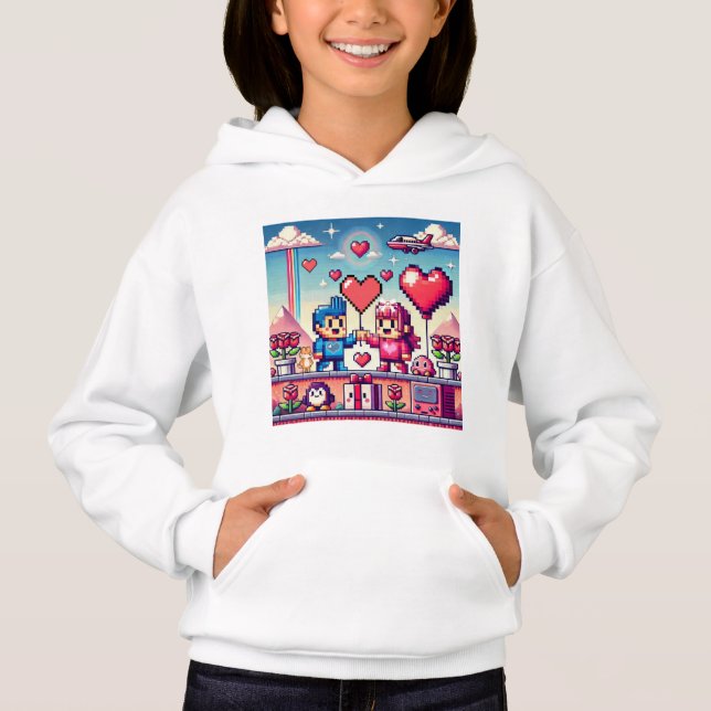 Gamer 8 bit Valentine's Day  (Front)