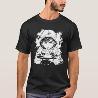 Gamer Anime Style friends T-Shirt
