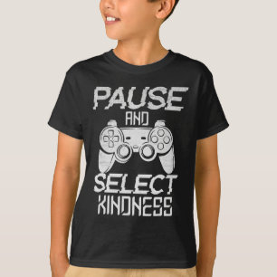 Gamer Anti Bullying Unity Day Kids Boys Gaming Be T-Shirt