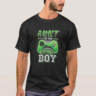 Gamer - Aunt Of The Birthday Boy Matching Family P T-Shirt