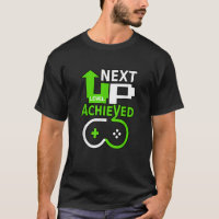 Gamer birthday design level up next level achieved