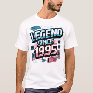 Gamer Birthday Gift - Retro Pixel 1995 T-Shirt