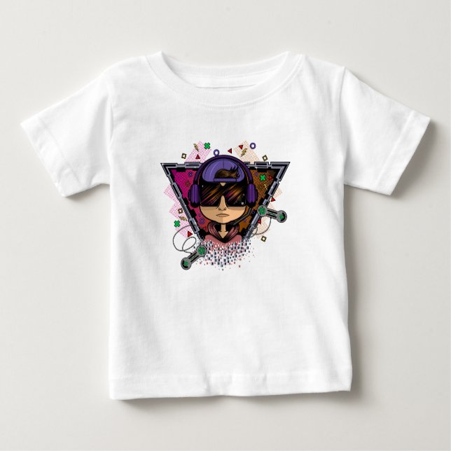 Gamer Boy Baby T-Shirt (Front)