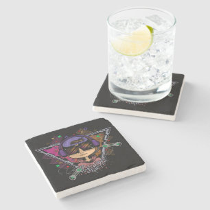 Gamer Boy Balloon Stone Coaster