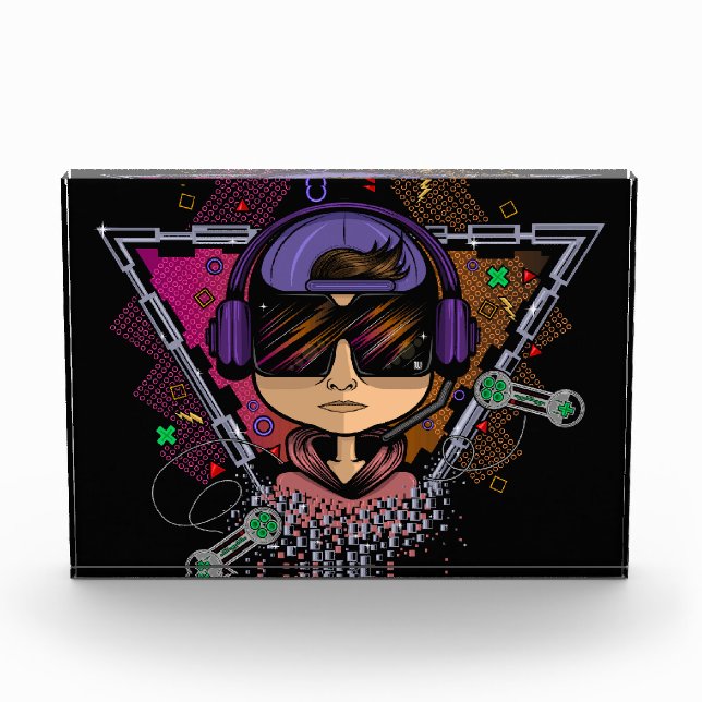 Gamer Boy Photo Block (Front)