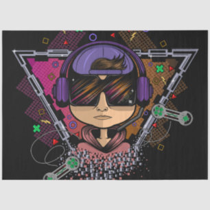 Gamer Boy Tissue Paper