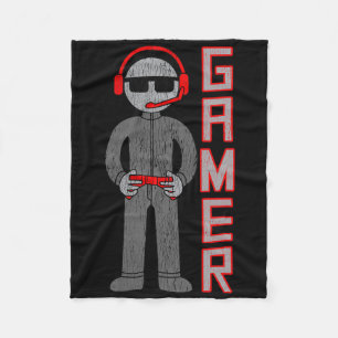 Gamer Boys Gift For The Best Video Game Player. Fleece Blanket