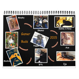 Gamer Buds Calendar 2015