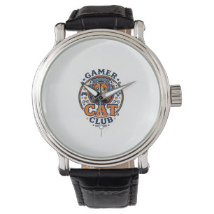 Gamer Cat Cat Mom Gift Idea - Gamer Cat Club_1 Watch