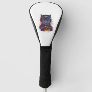 Gamer Cat Level Up Golf Head Cover