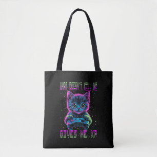 Gamer Cat XP Tote Bag