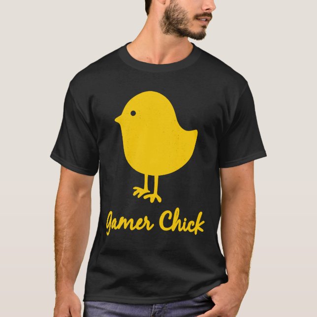 Gamer Chick  Graphic T-Shirt (Front)