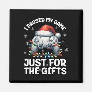 Gamer Christmas Gaming Xmas Video Games Boys Chris Magnet
