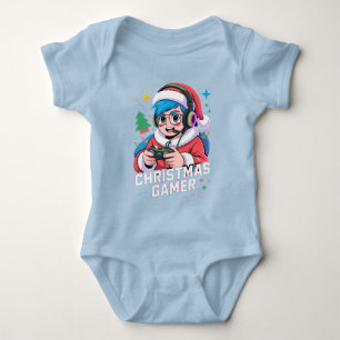 Gamer Christmas Gifts Cool Kids Holiday Gamer Baby Bodysuit