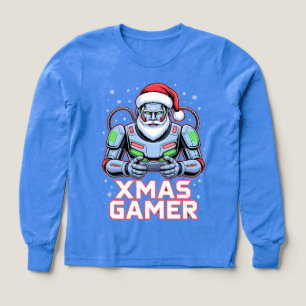 Gamer Christmas Gifts Cyber Santa Robot Xmas Gamer