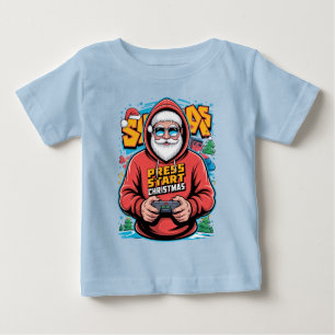 Gamer Christmas Gifts for Console Lovers Baby T-Shirt