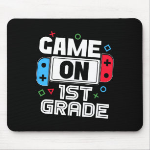 Gamer Ck To School Funny Game 1st Grade Kids Boys  Mouse Pad
