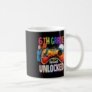 Gamer Ck To School Gamepad Sixth 6th Grade Level U Coffee Mug