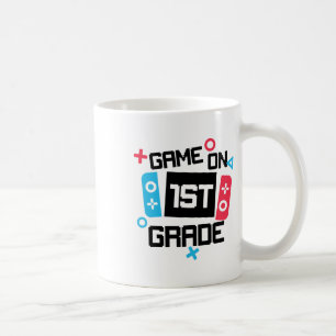 Gamer Ck To School Shirt Boy Game On 1st Grade Fir Coffee Mug