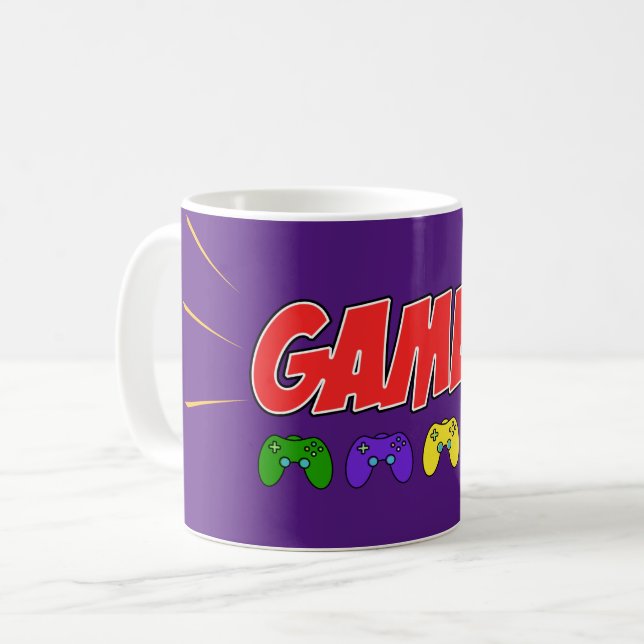 Gamer Coffee Mug (Front Left)