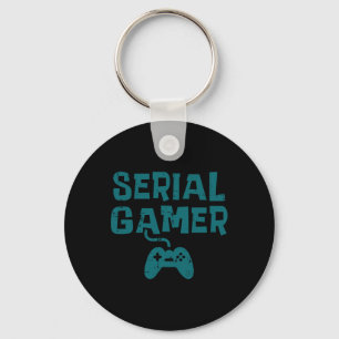 Gamer Controller Fun Gaming Video Game Lover Boys  Key Ring