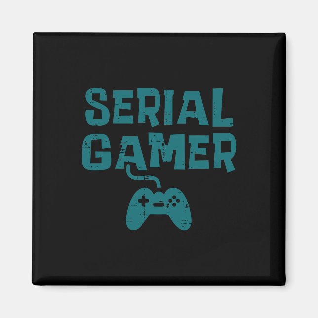 Gamer Controller Fun Gaming Video Game Lover Boys  Magnet (Front)