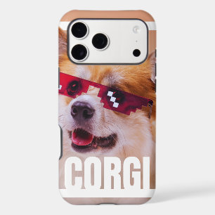 Gamer Corgi   Thug Life Pixel Shades Cartoon
