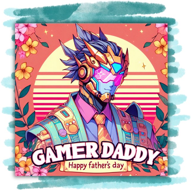 Gamer Daddy Happy Father's Day | Poster (Creator Uploaded)