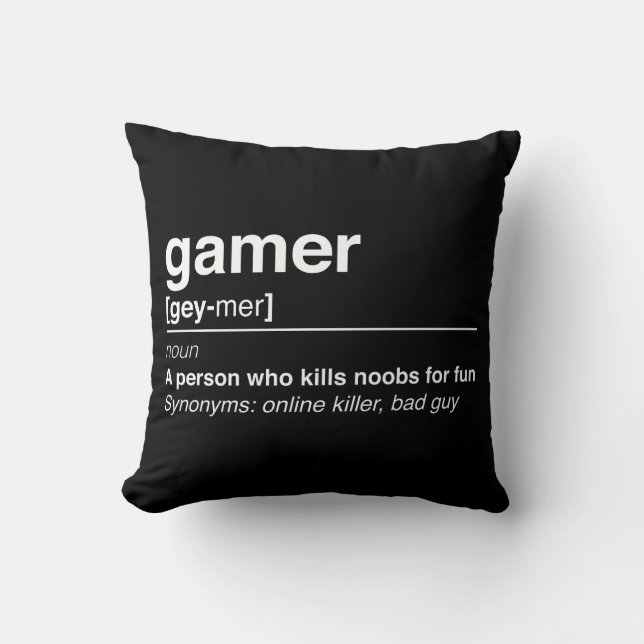 Gamer definition cushion (Front)