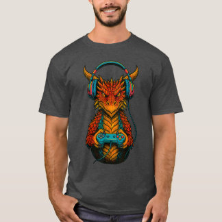 Gamer Dragon Gaming gift T-Shirt