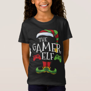 Gamer Elf Matching Family Christmas Funny I'm The T-Shirt