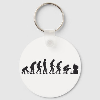 Gamer Evolution Key Ring