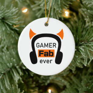 gamer fab-ever ceramic tree decoration