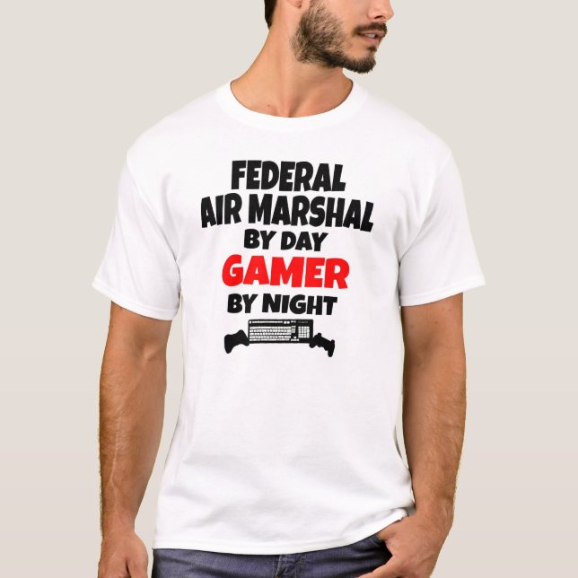 Gamer Federal Air Marshal T-Shirt (Front)
