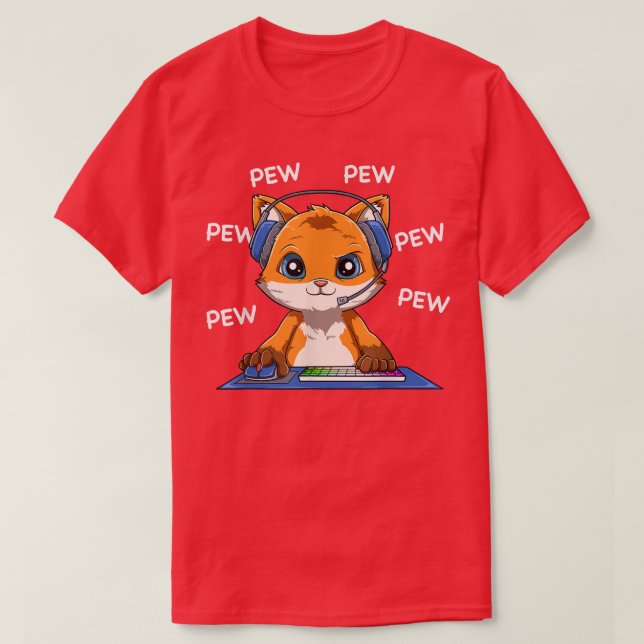 Gamer FoOnline Gaming Computer Video Games  T-Shirt (Design Front)