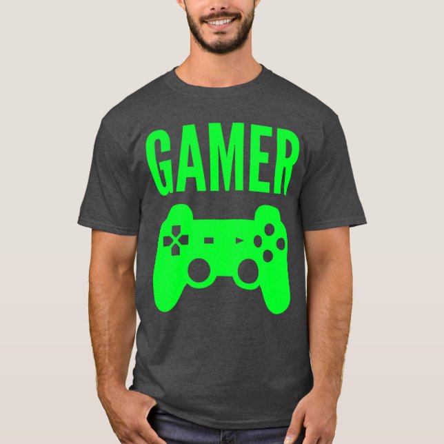 Gamer Funny Gaming gift T-Shirt (Front)