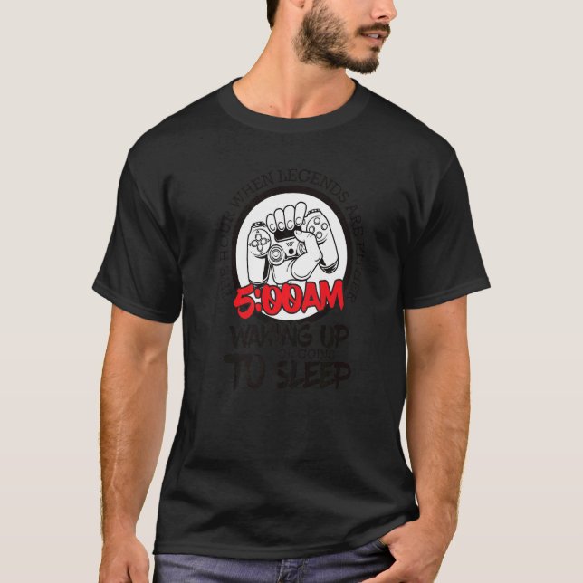 Gamer Gamer Video Games Controller Computer Gaming T-Shirt (Front)