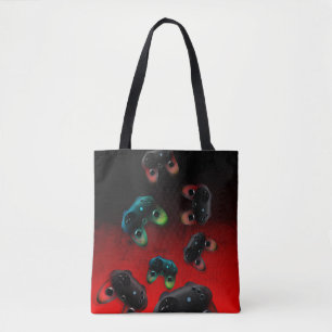 Gamer Gaming Controller Tote Bag